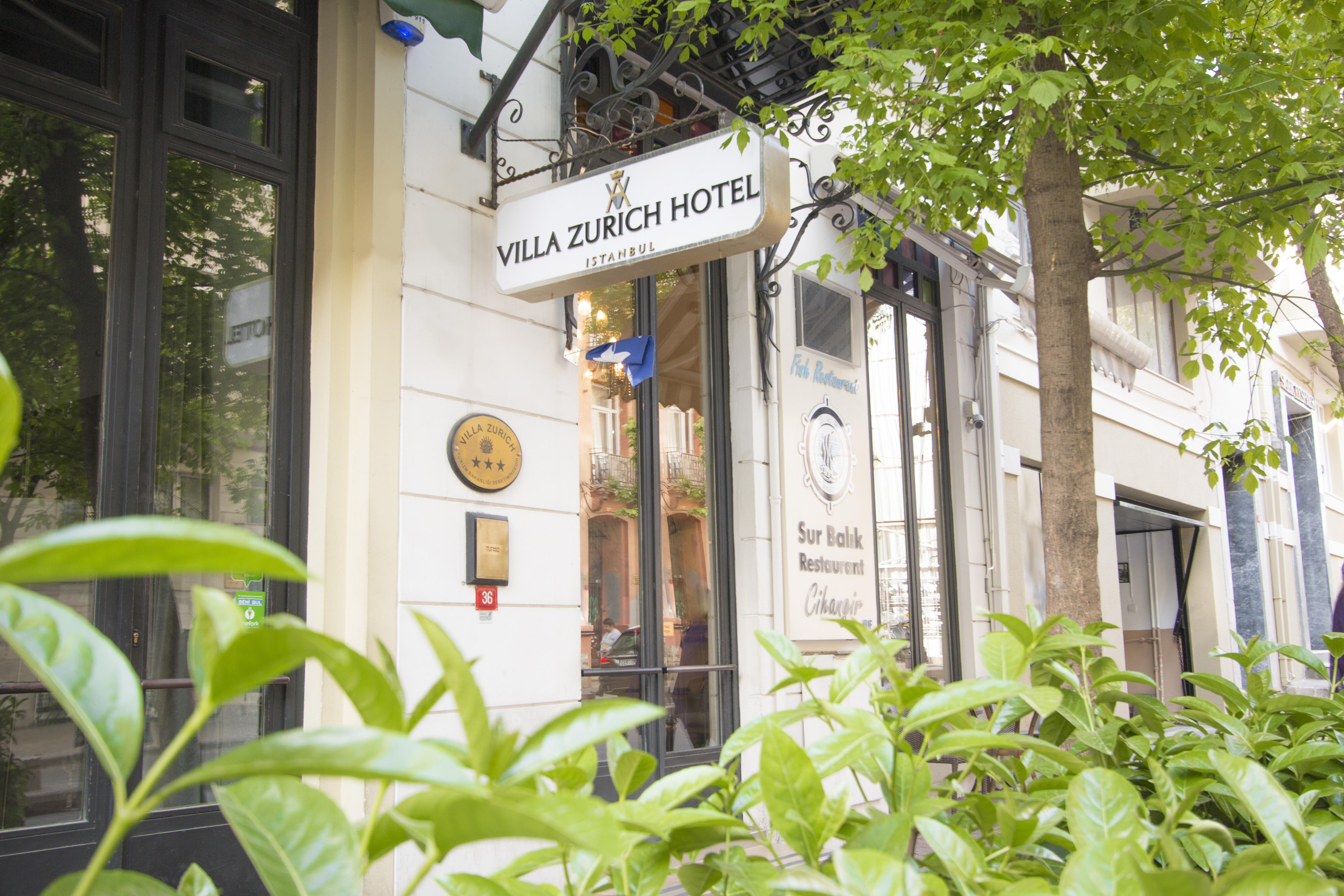 Hotel Villa Zurich Istanbulská provincie Exteriér fotografie